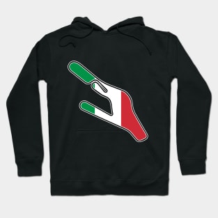 Autodromo Vallelunga Piero Taruffi [flag] Hoodie